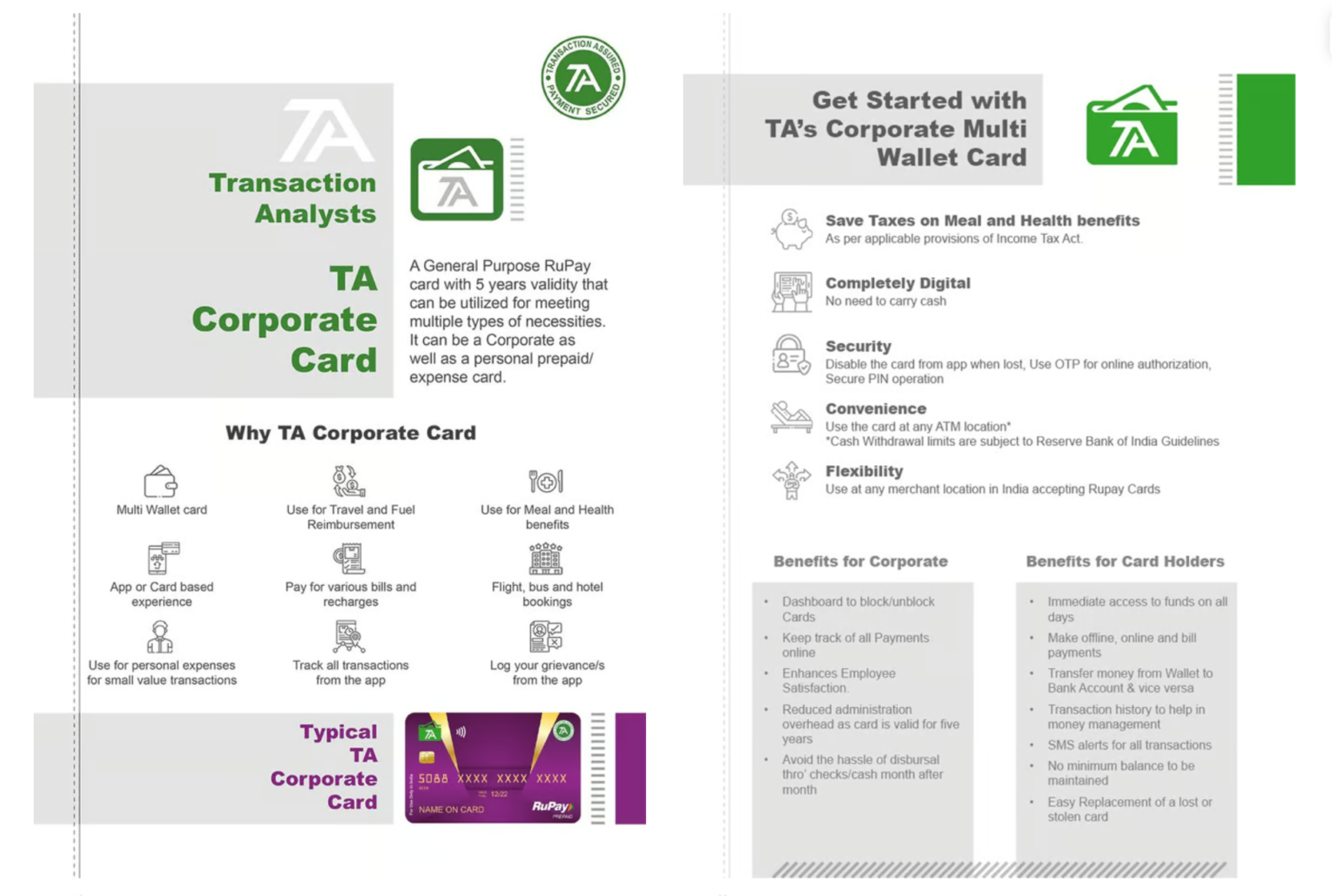 HostCorp Technologies Brochure Design